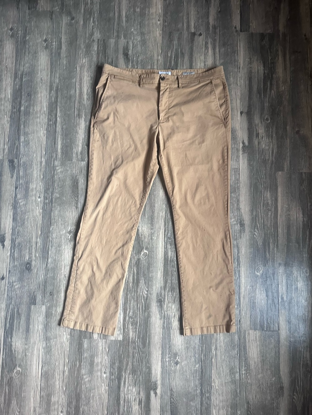 Goodfellow & Co. Straight Fit Chino Dress Pants Menโs 38x32 **Flaws**